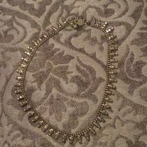 Silver anklet